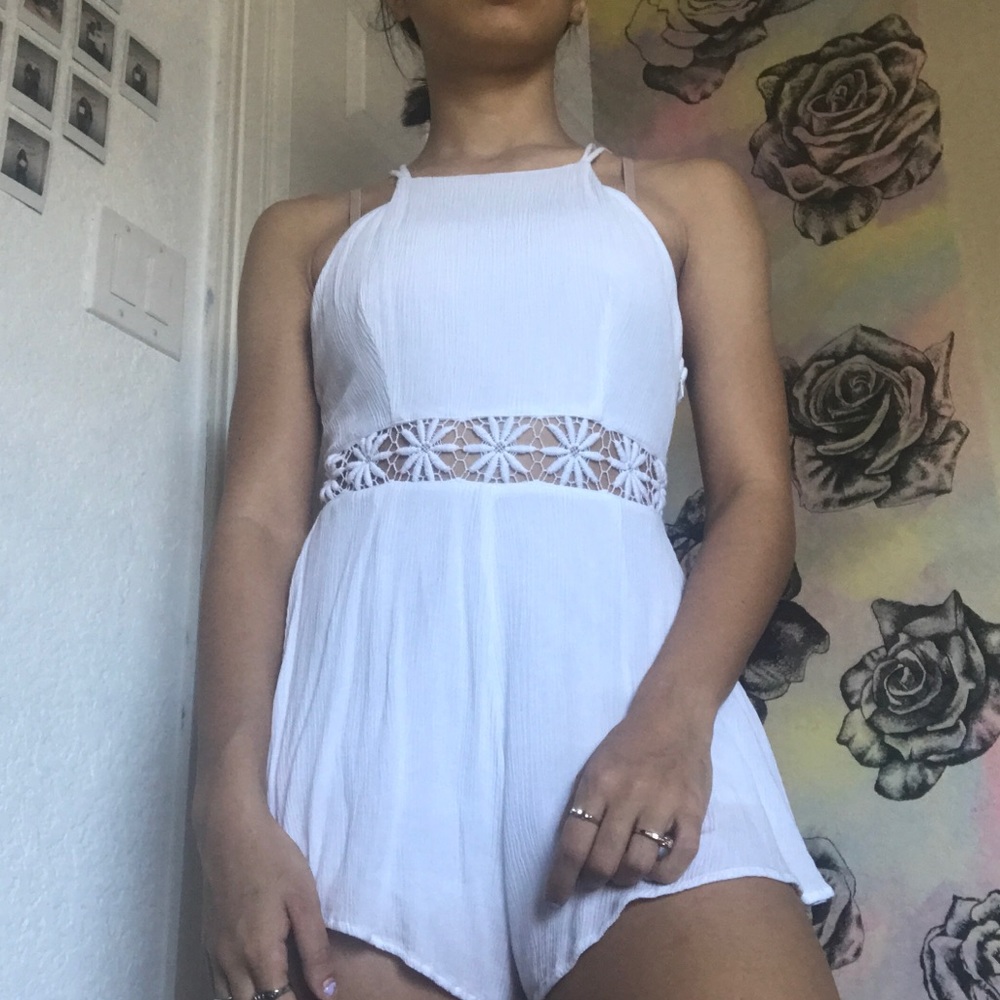 White Romper